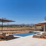 别墅 Phoenix With Private Pool & Sea Views Near Naousa