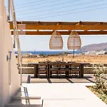 别墅 Phoenix With Private Pool & Sea Views Near Naousa 安倍拉斯