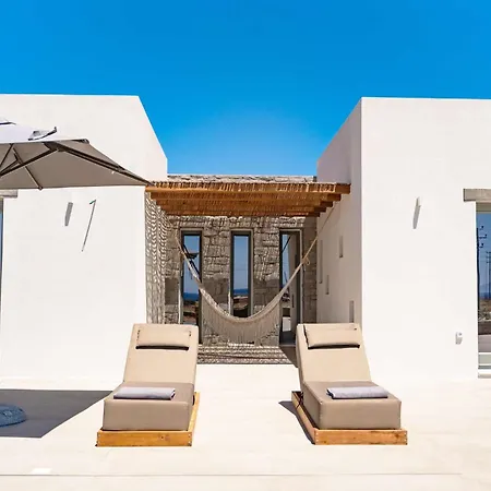 Villa Phoenix With Private Pool & Sea Views Near Naousa *