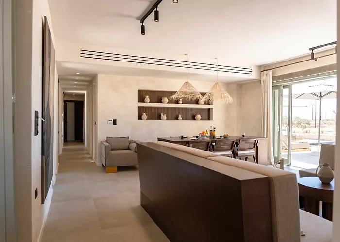 Phoenix With Private Pool & Sea Views Near Naousa Villa *