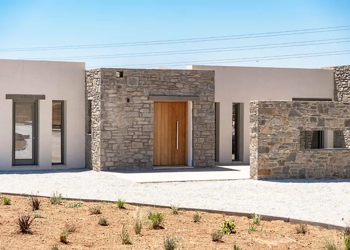 Villa Phoenix With Private Pool & Sea Views Near Naousa